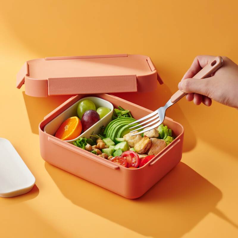 Hộp Cơm To-Go LocknLock 1.25L Nhựa PP M&agrave;u Đỏ-LCB410, , large image number null